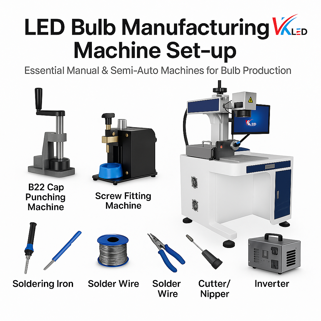Led Lights Manufacturing Machine Set-up