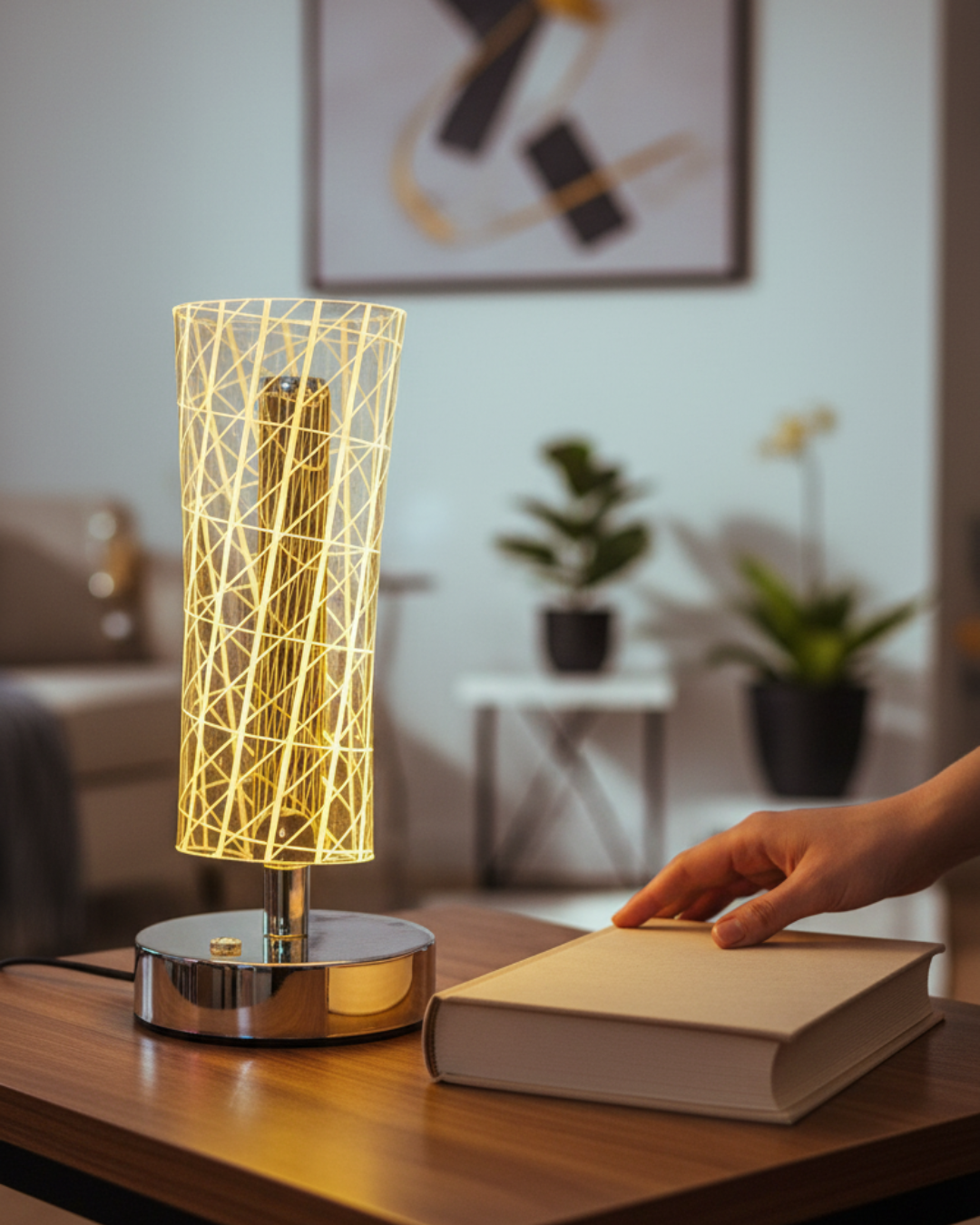 Touch-Control Designer LED Table Lamp