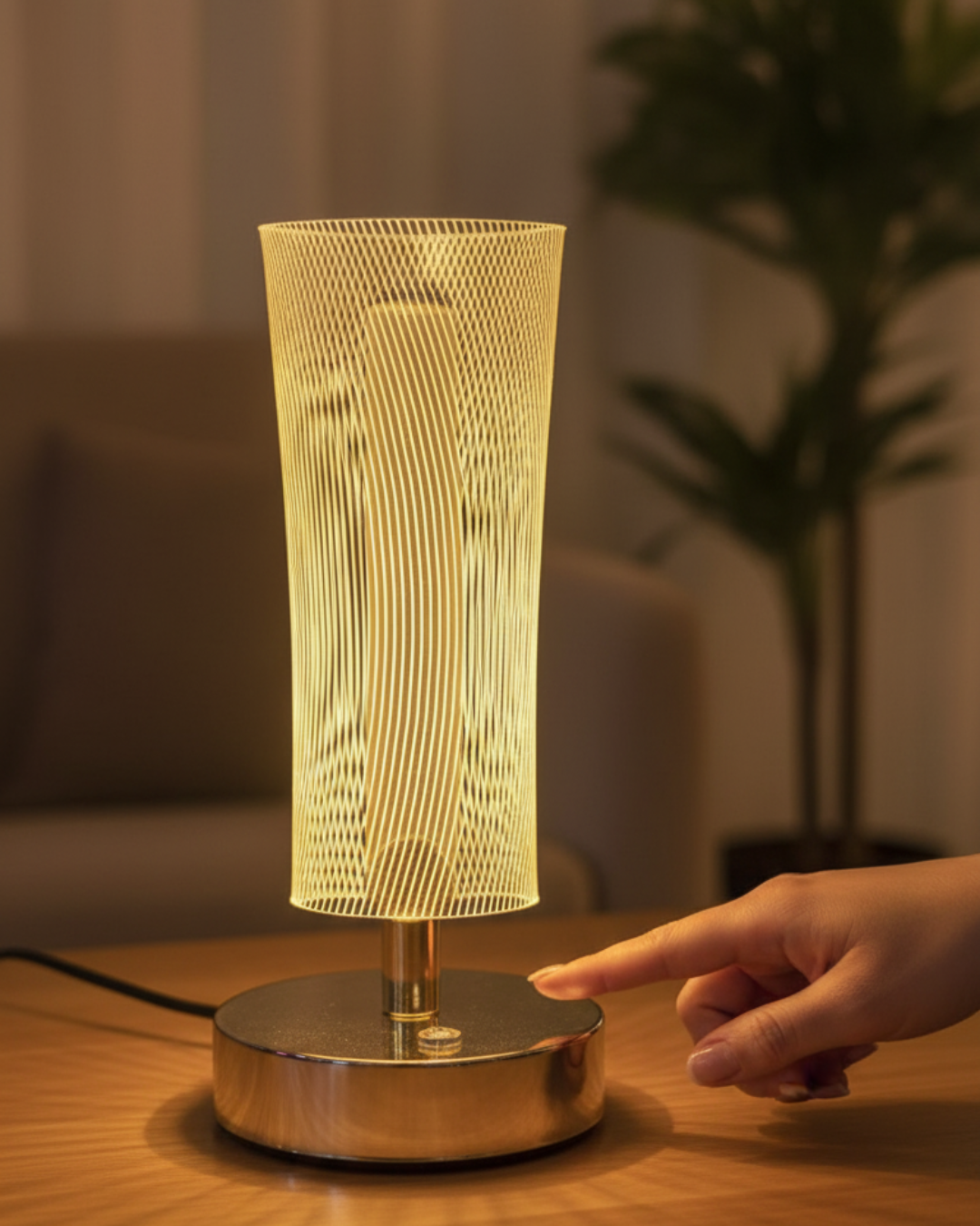 AuraGlow 3D LED Shadow Lamp