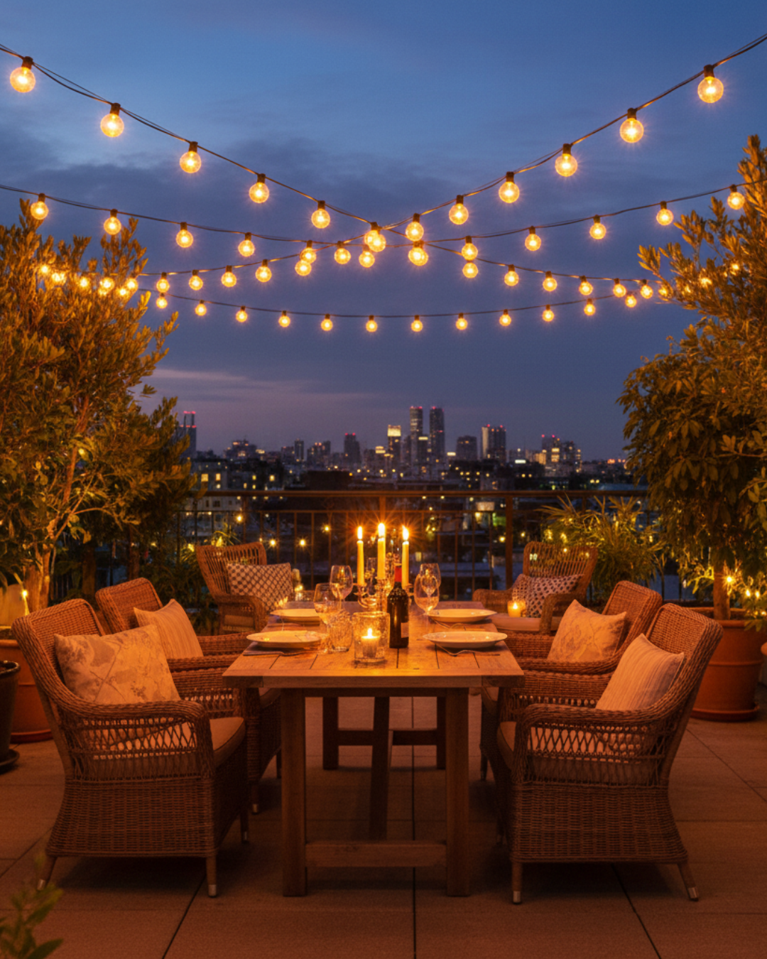 Warm White Globe String Lights