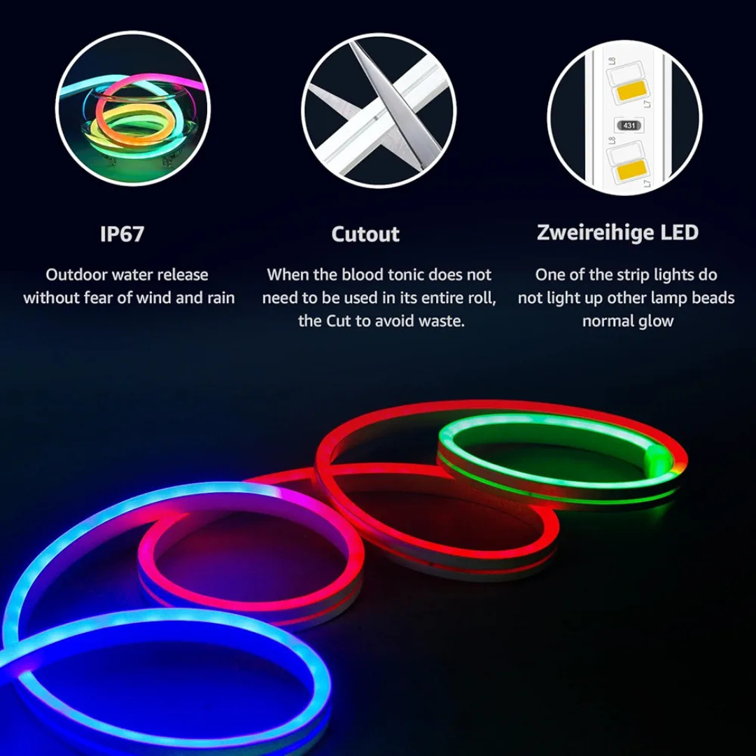 SastiWali Smart RGB Neon Strip Light