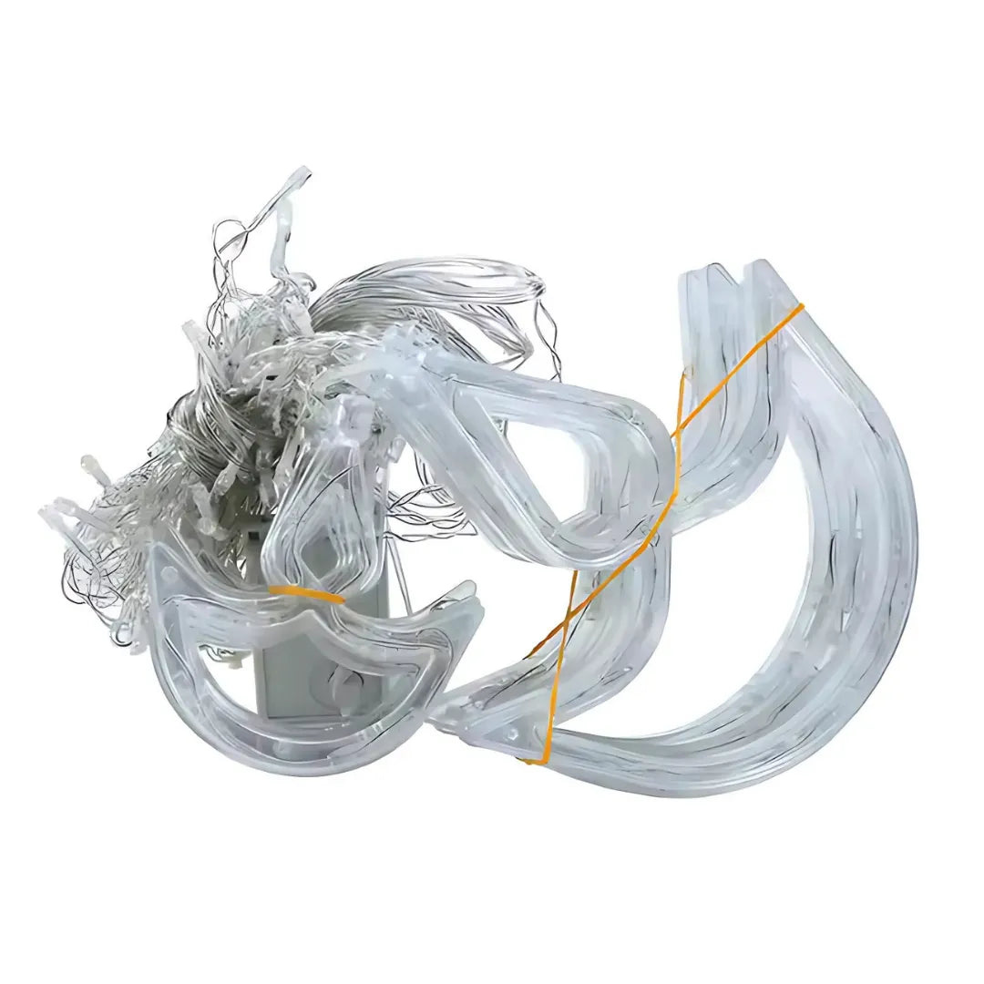 Diya Curtain LED Lights – Multicolor Hanging Decorative Lights for Diwali, Home & Festival Decor